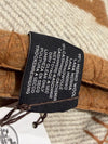 HERMES AVALON THROW BLANKET ECRU/CAMEL