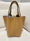 HERMES PICOTIN 18 LOCK BISCUIT STAMP B