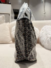 GOYARD SAINT LOUIS PM TOTE BAG GOYARD LINE CANVAS BLACK