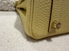 HERMES Birkin 25 Togo Jaune Poussin Stamp Z