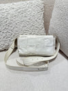 BOTTEGA VENETA CASSETTE BELT BAG WHITE