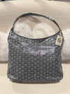 Goyard Boheme Hobo Bag Goyardine Canvas/Calfskin Grey