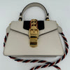 GUCCI SYLVIE TOP HANDLE LEATHER HANDBAG
