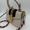 GUCCI SYLVIE TOP HANDLE LEATHER HANDBAG