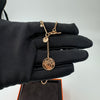 Hermes Ex-Libris 18k Gold Necklace