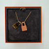 HERMES O'KELLY PENDANT NECKLACE