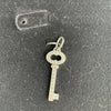 TIFFANY & CO. 18K Yellow Gold Diamond Mini Open Trefoil Key Pendant (3 sets)