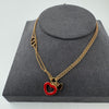 Dior Red Heart Bracelet