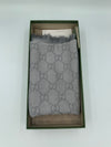 GUCCI GG Supreme Jacquard Scarf Grey