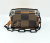 LOUIS VUITTON MINI SOFT TRUNK LIMITED EDITION SUTURES TOILES BLACK HARDWARE