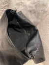 BALENCIAGA Medium Bb SOFT Leather Shoulder Bag In Black