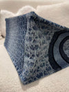 DIOR MEDIUM BOOK TOTE BLUE Denim Dior Oblique Embroidery