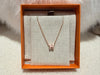 Hermes Mini Pop H Pendant Rose Dragee