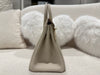 Hermes Birkin 25 Craie Stamp G