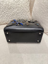 DIOR MEDIUM LADY DIOR LIMITED EDITION LAMBSKIN BLACK/MULTICOLOR