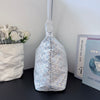 Goyard Boheme Hobo Bag Goyardine Canvas/Calfskin Multicolor Blue