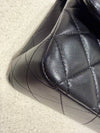 Chanel MEDIUM Classic Double Flap Bag Lambskin So Black (Microchip)