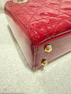 Dior Mini Lady Dior Patent Leather Red preloved Australia - additional photo 3