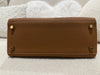 Hermes Kelly 25 Togo Gold GHW Stamp Z