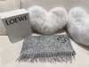 Loewe Anagram Scarf Wool/Cashmere Grey