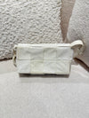 BOTTEGA VENETA CASSETTE BELT BAG WHITE