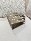 LOUIS VUITTON ONTHEGO PM BICOLOUR MONOGRAM TOURTERELEE