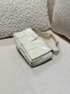 BOTTEGA VENETA CASSETTE BELT BAG WHITE