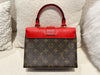 Louis Vuitton locky bb monogram canvas/leather Red