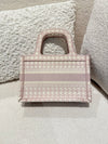 CHARISTIAN DIOROBLOQUE MINI BOOK TOTE ROSE DES VENTS MULTICOLOR