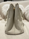 PRADA Large Saffiano Tote Bag Leather White