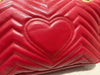 Gucci MedIium GG Marmont Shoulder Bag Calfskin Red
