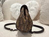 Dior Brown Diorissimo Coated Canvas and Leather Flap Romantique Satchel