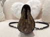 Dior Brown Diorissimo Coated Canvas and Leather Flap Romantique Satchel