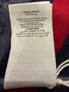 GUCCI Wool GG Logo Scarf Navy 37x190cm