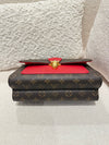 LOUIS VUITTON MONOGRAM CANVAS AND LEATHER CERISE VICTOIRE BAG