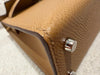 HERMES MINI KELLY II EPSOM BISCUIT PHW STAMP K