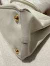 PRADA Large Saffiano Tote Bag Leather White