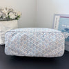 Goyard Boheme Hobo Bag Goyardine Canvas/Calfskin Multicolor Blue