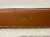CELINE SMALL TRIOMPHE BELT IN LEATHER TAN 90cm