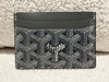 Goyard Saint Sulpice Card Holder Goyardine Canvas Grey