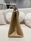 Louis Vuitton Capucines MM Grey Leather Bag