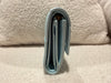 Bottega Veneta Intreccio Fold Zip Wallet Lambskin Light Blue