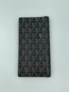 GOYARD Goyardine Long Bi-Fold Wallet Black