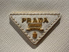 PRADA Large Saffiano Tote Bag Leather White