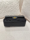 CHANEL SMALL CLASSIC DOUBLE FLAP BAG CAVIAR BLACK