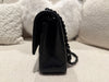 Chanel MEDIUM Classic Double Flap Bag Lambskin So Black (Microchip)