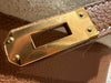 Hermes Kelly 25 Togo Gold GHW Stamp Z