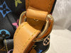 LOUIS VUITTON PETIT NOE BLACK MULTICOLOUR MONOGRAM CANVAS