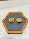 CHANEL Gold-plated Clip-on Earrings