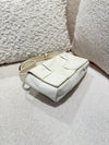 BOTTEGA VENETA CASSETTE BELT BAG WHITE